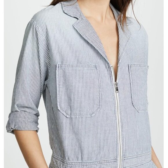 ADRIANO GOLDSCHMIED chambray “Rochelle Romper Jumpsuit” - Picture 3 of 4